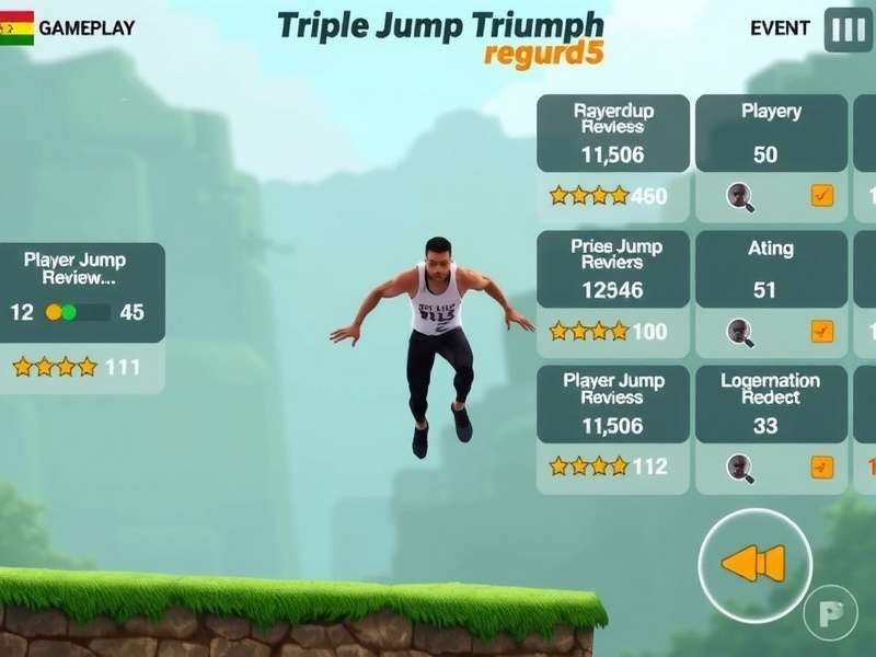 Triple Jump Triumph community event and tournament screenshot